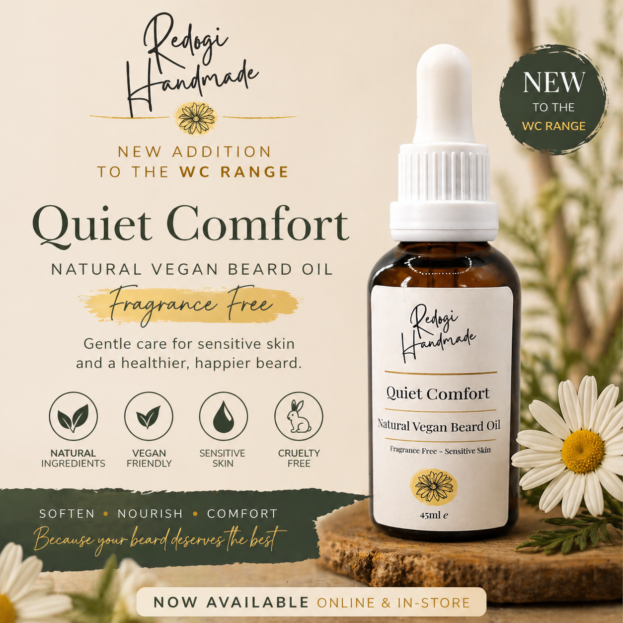 Quiet Comfort Beard Oil
